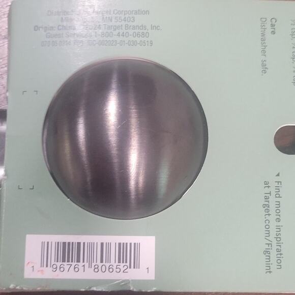 Figmint Measuring Spoons  6pc Stainless Steel Set  Matte Black  Dishwasher-Safe - Picture 4 of 4